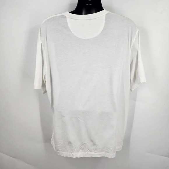 Left Coast Tee Men's Cotton Short Sleeve‎ Crew Neck Tee in White Size XXL - Picture 2 of 10